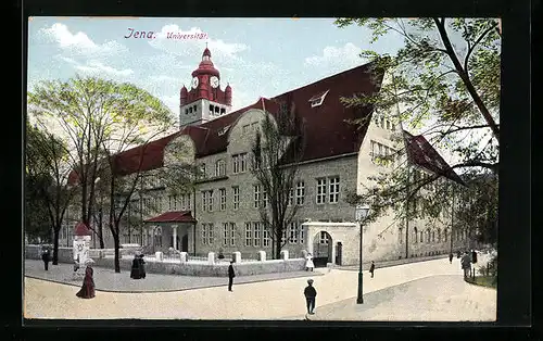 AK Jena, Blick auf die Universität und Umgebung