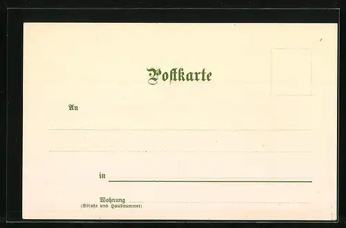 AK Rommelshausen i. Remstal, Mann mit Volkstracht aus Schwaben im Gespräch mit seinem Enkel