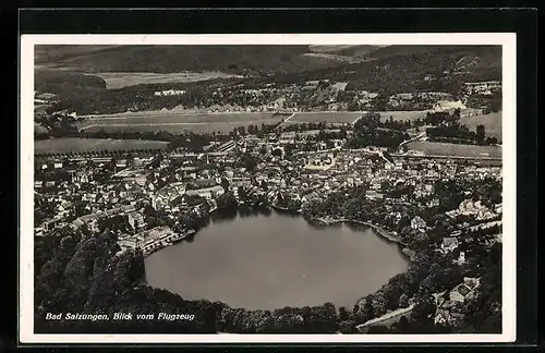 AK Bad Salzungen, Blick vom Flugzeug