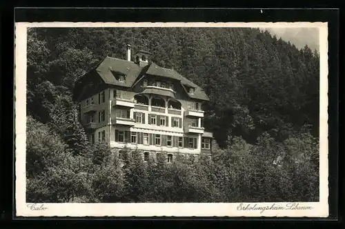 AK Calw, Blick auf das Erholungsheim Libanon