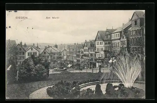 AK Siegen, Ortspartie am Markt