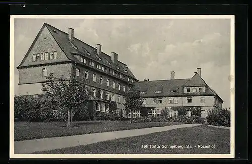 AK Schneeberg i. Sa., Heilstätte Rosenhof