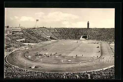 AK Leipzig, Stadion der Hunderttausend während eines Wettkampfs