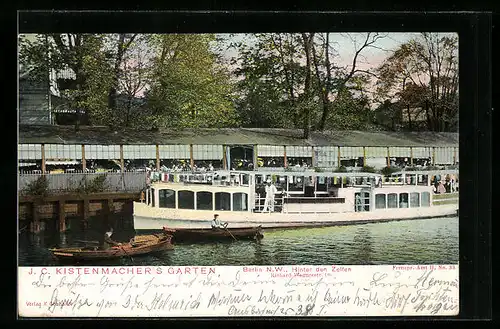 AK Berlin-Tiergarten, J. C. Kistenmachers Garten