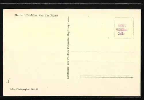 AK Stralsund, Panorama vom Wasser aus