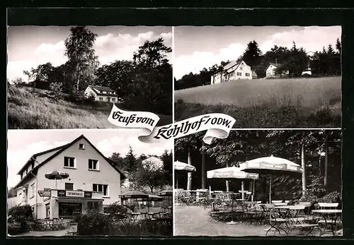 AK Altenbach /Odenw., Gaststätte Franks Trinkhalle / Kohlhof mit Garten