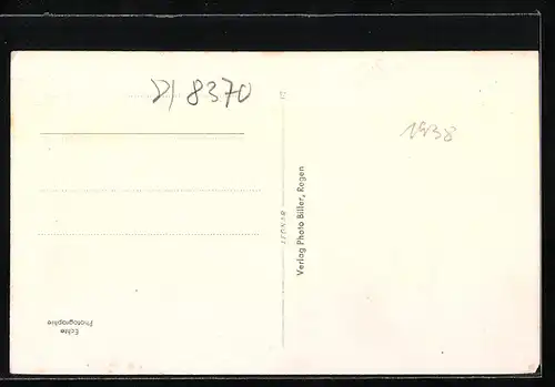 AK Regen /Bay., Teilansicht mit Bootspartie