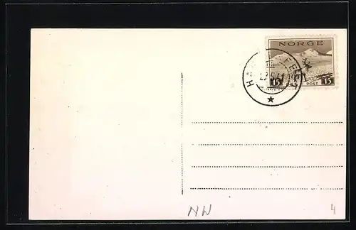 AK Hammerfest, Flyvebillede, Strassenpartie