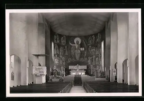 AK Denkingen /Württ., Inneres der Pfarrkirche St. Michael