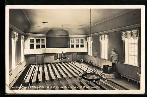 AK Königsfeld, im kirchensaal der evgl. Brüdergemeinde