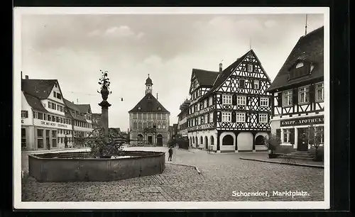 AK Schorndorf, Marktplatz