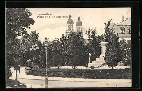 AK Kempten, Kriegerdenkmal