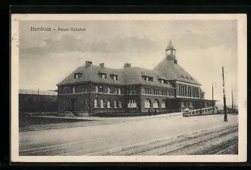 AK Hamborn, Neuer Bahnhof