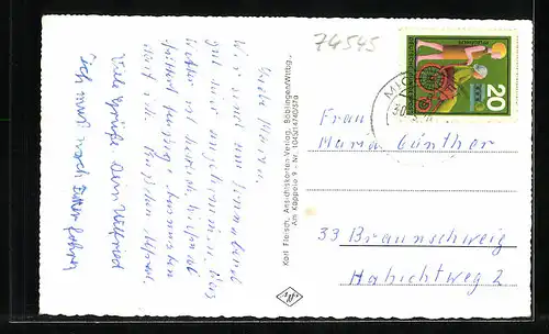 AK Michelfeld / Wttbg., Totalansichten