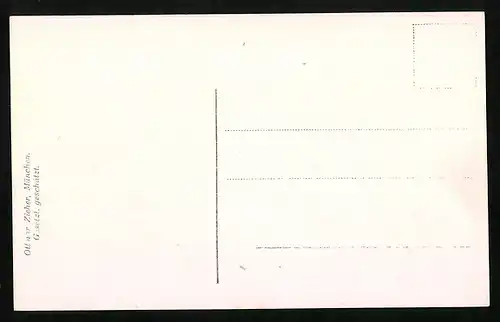 AK München, Schackgalerie, Feuerbachkabinett, Innenansicht