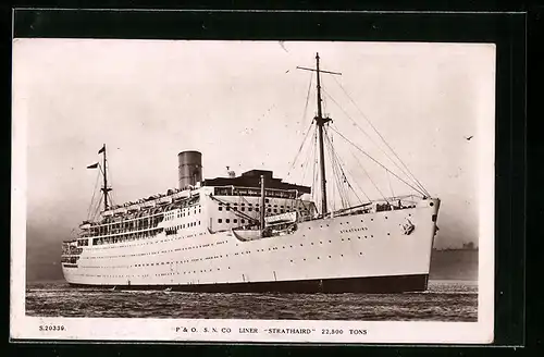 AK Passagierschiff Strathaird, P&O S.N. Co Liner