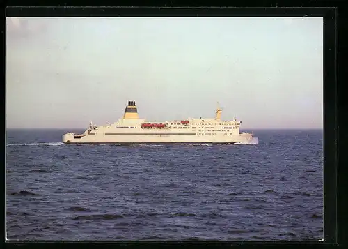 AK Fährschiff Trelleborg auf See