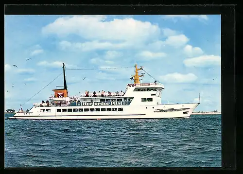 AK Schiff Wappen von Heiligenhafen