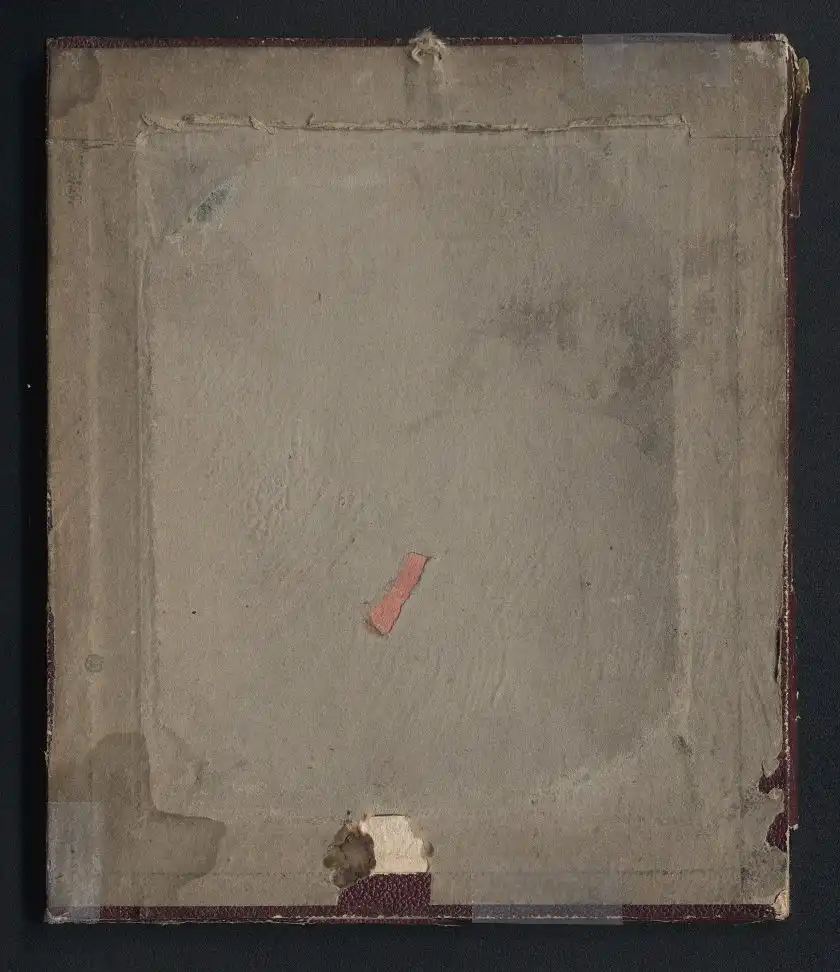 Fotografie unbekannter Fotograf und Ort, älterer Herr im Anzug, im Metallrahmen hinter Glas, eiweissgehöht 1