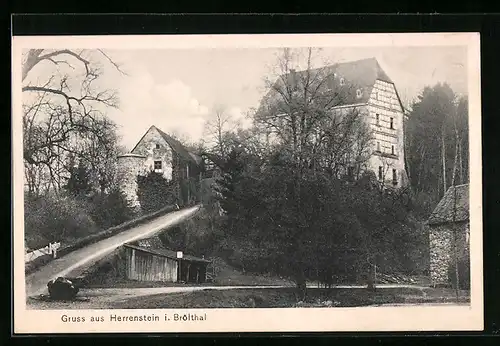 AK Ruppichteroth, Eingang zur Burg Herrnstein