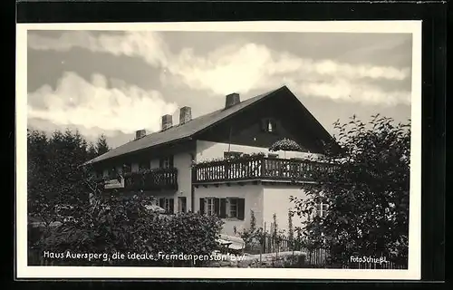 AK Haidmühle, Pension Haus Auersperg von L. Schaffert