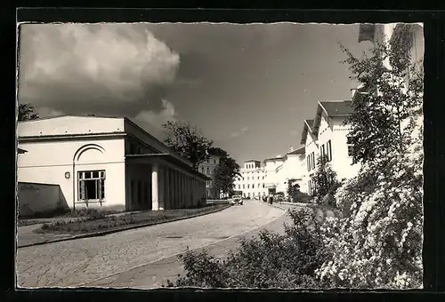 Foto-AK Heiligendamm, Kurhausstrasse, ca. 1950