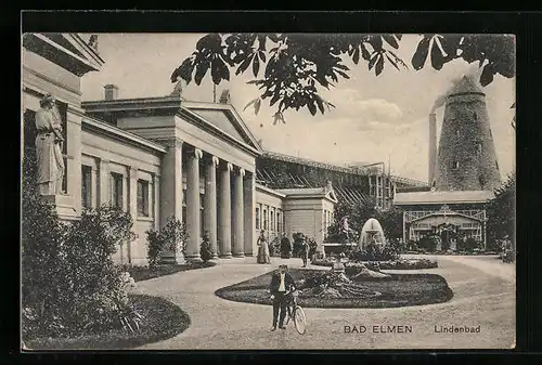 AK Bad Elmen, Lindenbad, Fontaine