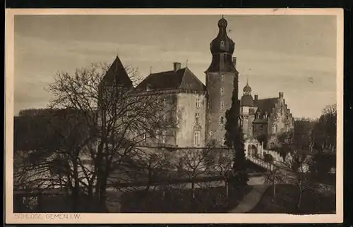 AK Gemen, Partie beim Schloss