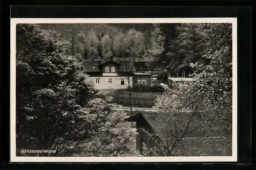 AK Netzschkau, Waldrestaurant Göltzschtal-Mühle