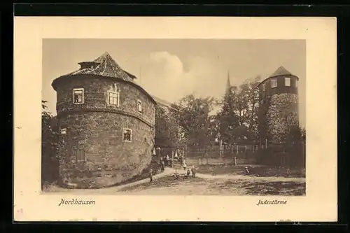 AK Nordhausen, Ansicht der Judentürme