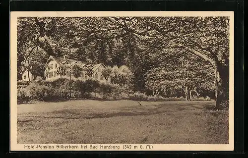 AK Bad Harzburg, Hotel-Pension Silberborn