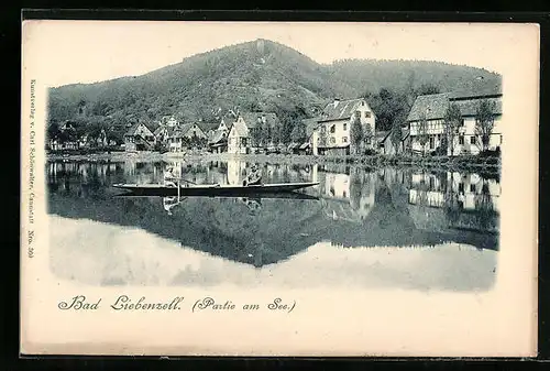 AK Bad Liebenzell, Partie am See