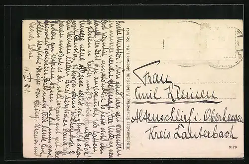 AK Bad Freienwalde a.d. Oder, Totalansicht des Ortes