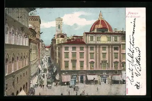 AK Firenze, Via Calzaioli