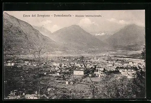 AK Domodossola, Linea del Sempione, Panorama