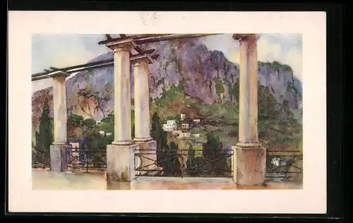 AK Capri, Dalla terrazza della Funicolare