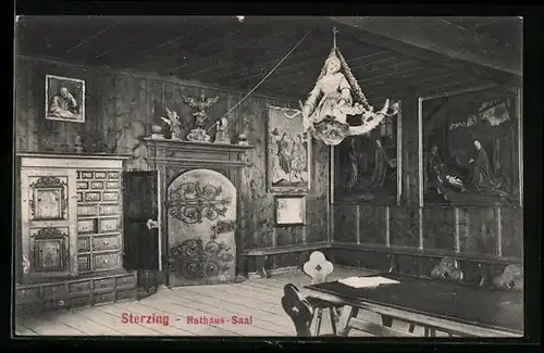 AK Sterzing, im Rathaus Saal