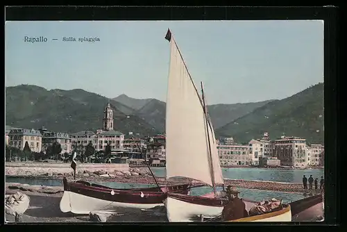 AK Rapallo, Sulla spiaggia