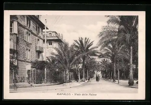 AK Rapallo, Viale delle Palme