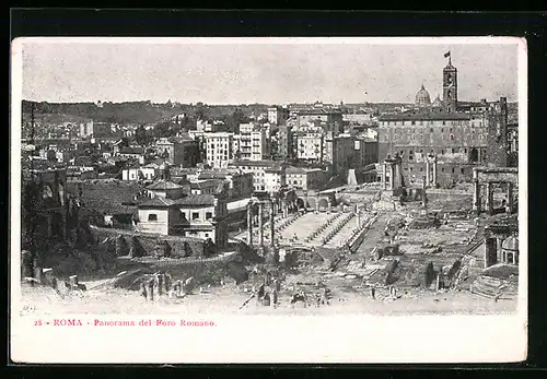 AK Roma, Panorama del Foro Romano
