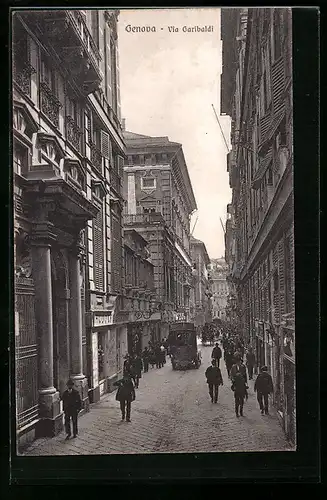 AK Genova, Via Garibaldi