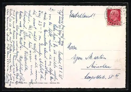 AK Gardone /Riv., Hotel Pensione Hohl