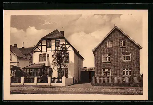 AK Duhnen, Hotel Haus Holst, Wehrbergsweg 3c