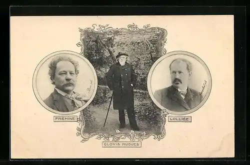 AK Frémine, Clovis Huhues, Lolliée, Französ. Politiker