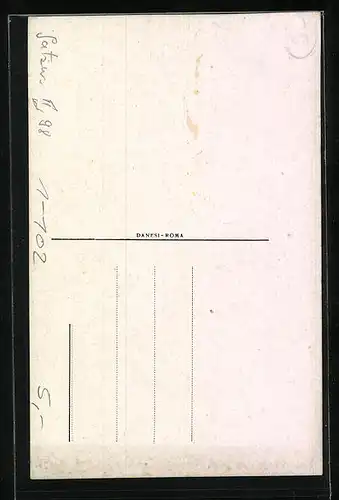 AK Portrait von Papst Pius XI. mit Kreuzkette