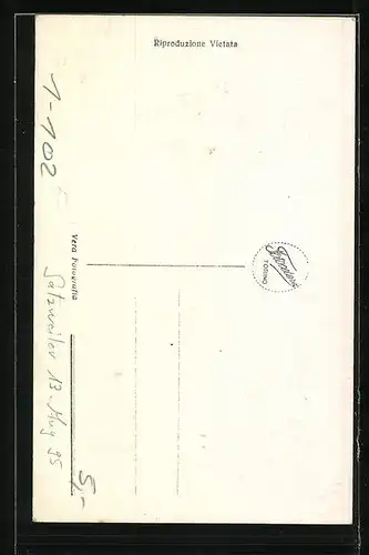 AK Papst Pius XI. segnet