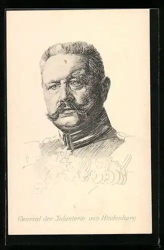 AK General der Infanterie Paul von Hindenburg
