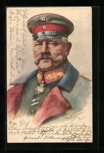 AK General-Feldmarschall Paul von Hindenburg