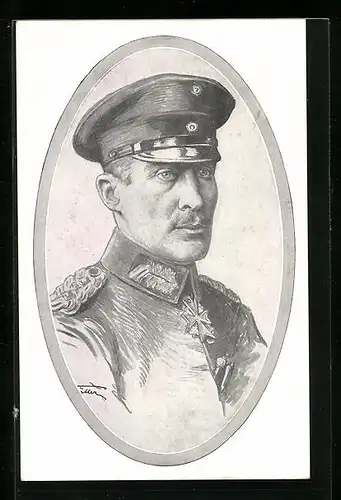 Künstler-AK Porträt des Herzogs Albrecht von Württemberg