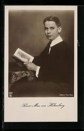 AK Prinz Max von Hohenberg, von Österreich